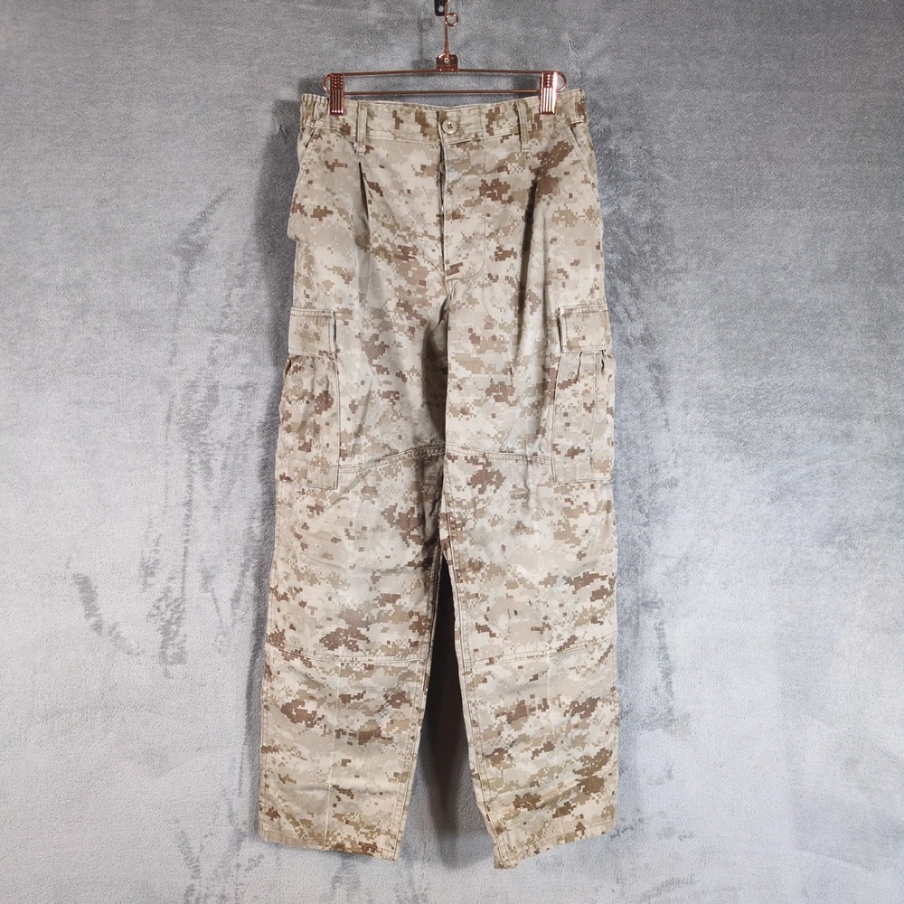 USMC Desert Digital MARPAT Camo Cargo Pants Small Short